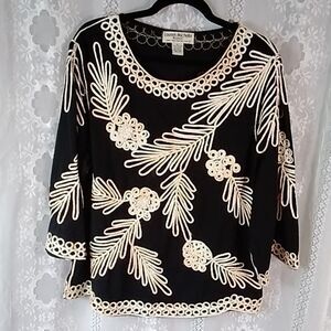 Lauren Michelle Top Blouse Size Plus 2X